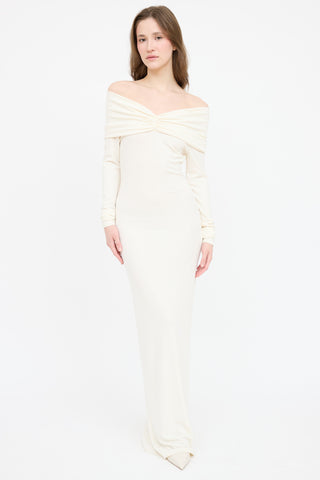 Helsa Off Shoulder Maxi Dress