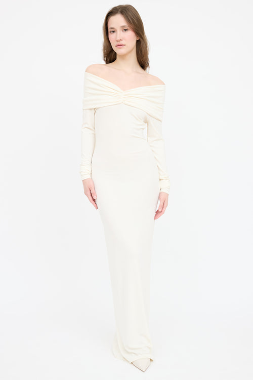 Helsa Off Shoulder Maxi Dress