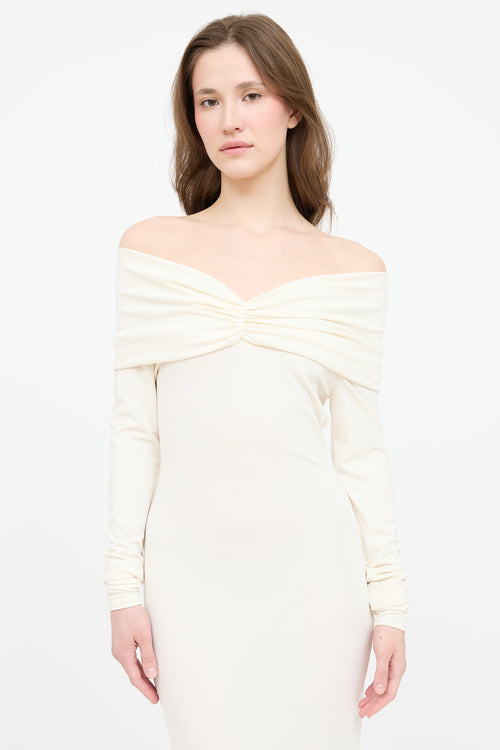 Helsa Off Shoulder Maxi Dress