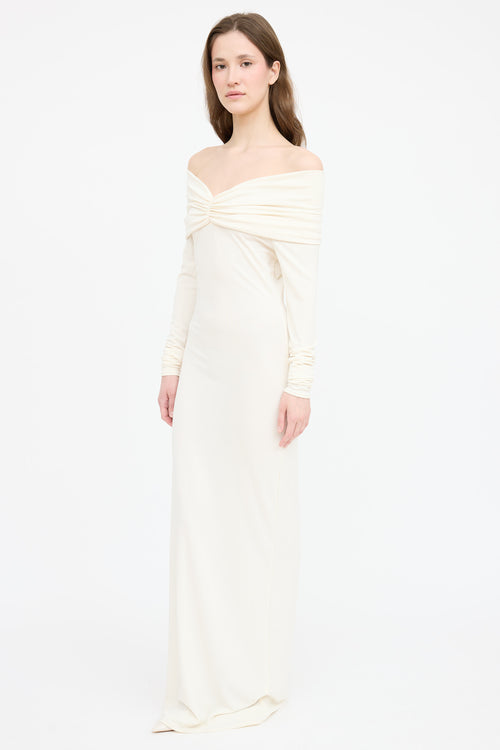 Helsa Off Shoulder Maxi Dress