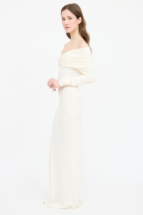 Helsa Off Shoulder Maxi Dress