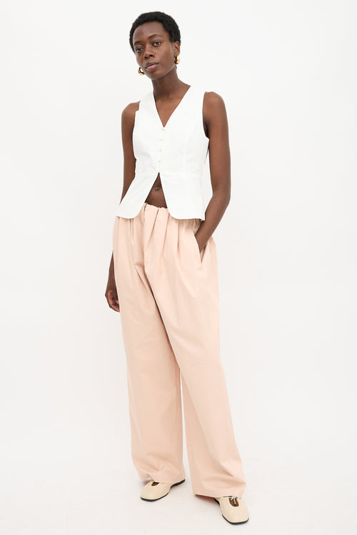 Helsa Twill Puff Pant