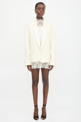 Helsa Wool Tux Blazer