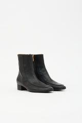 Herbert Levine Leather Shadow Ban Boot