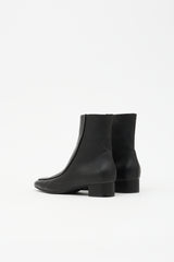 Herbert Levine Leather Shadow Ban Boot