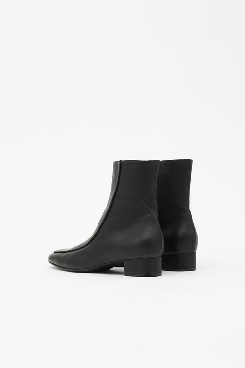 Herbert Levine Leather Shadow Ban Boot