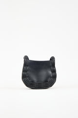 Hereu Black Leather Pinar Bag