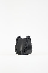 Hereu Black Leather Pinar Bag