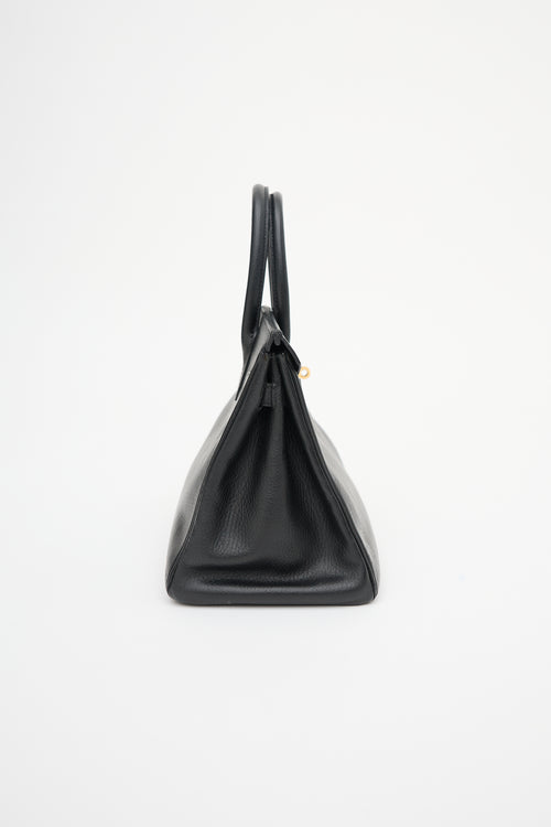 Hermès 1999 Noir Ardennes Birkin 30 Bag