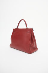 Hermès 2002 Rouge H Clemence Kelly Retourne 35 Bag