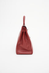 Hermès 2002 Rouge H Clemence Kelly Retourne 35 Bag