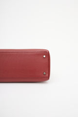 Hermès 2002 Rouge H Clemence Kelly Retourne 35 Bag