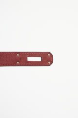 Hermès 2002 Rouge H Clemence Kelly Retourne 35 Bag