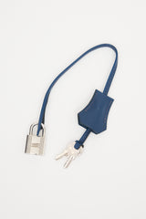 Hermès 2010 Bleu Sapphir Epsom Birkin 40 Bag