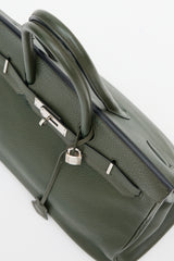 Hermès 2010 Olive Togo Birkin 35 Bag