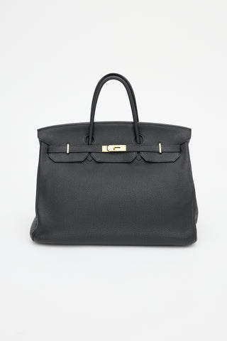 Hermès 2013 Noir Togo Birkin 40 Bag