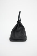 Hermès 2013 Noir Togo Birkin 40 Bag