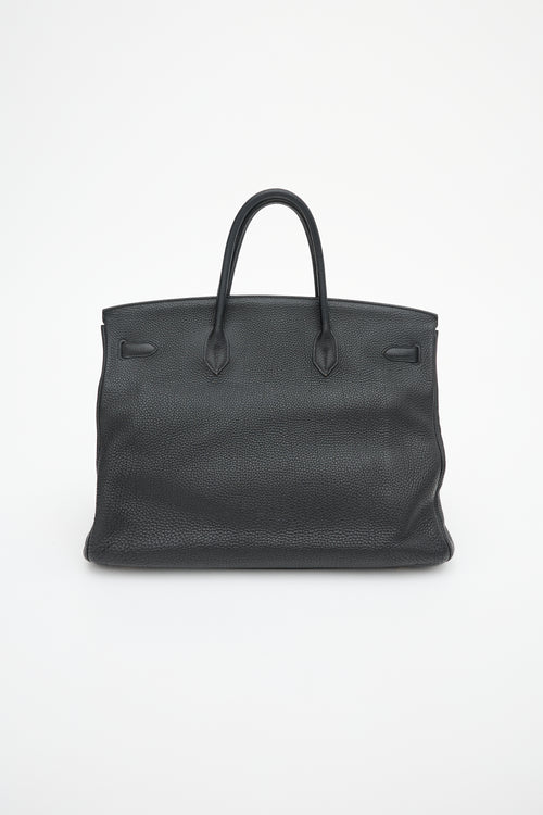 Hermès 2013 Noir Togo Birkin 40 Bag