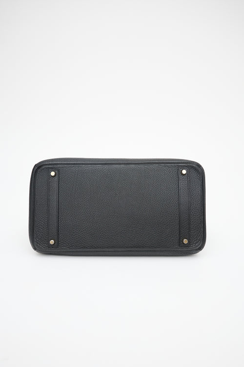 Hermès 2013 Noir Togo Birkin 40 Bag