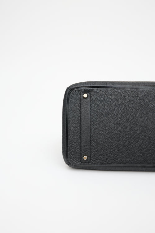 Hermès 2013 Noir Togo Birkin 40 Bag