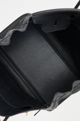 Hermès 2013 Noir Togo Birkin 40 Bag
