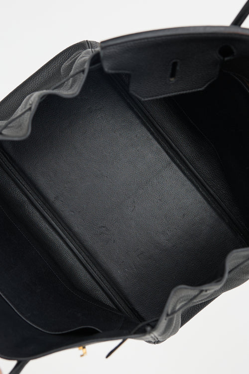 Hermès 2013 Noir Togo Birkin 40 Bag