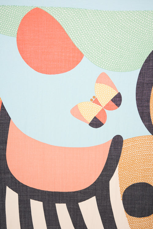 Hermès Cashmere Mon Premier Galop 140 Shawl