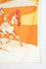 Hermès Cashmere & Silk Space Derby 130 Scarf