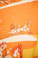 Hermès Cashmere & Silk Space Derby 130 Scarf
