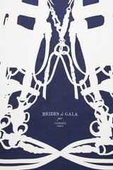 Hermès Silk Jacquard Brides De Gala 90 Scarf