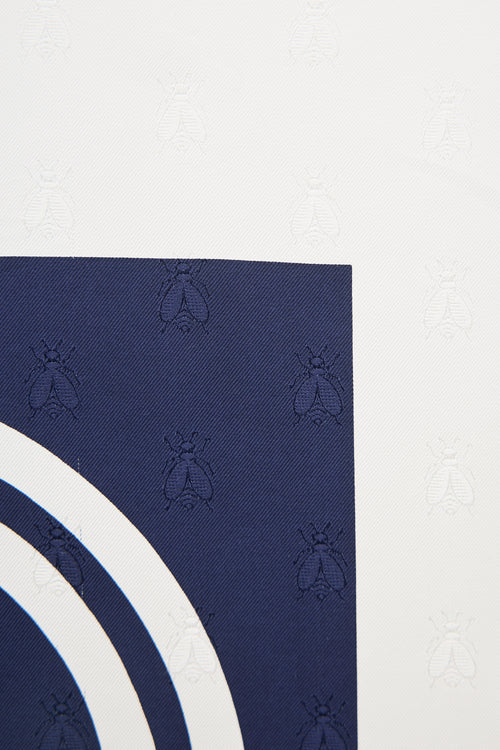 Hermès Silk Jacquard Brides De Gala 90 Scarf