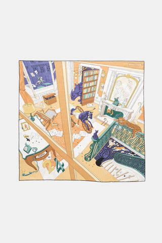 Hermès Silk Mystere Au 24 90 Scarf