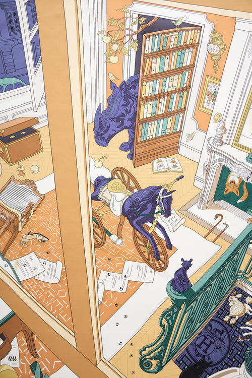 Hermès Silk Mystere Au 24 90 Scarf