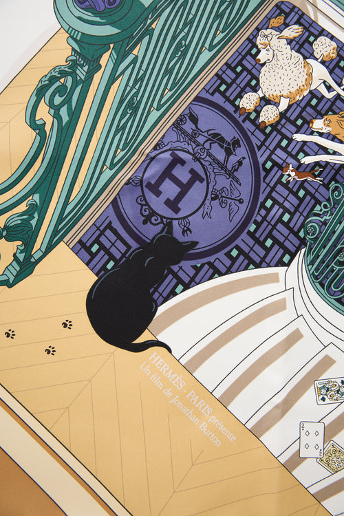 Hermès Silk Mystere Au 24 90 Scarf