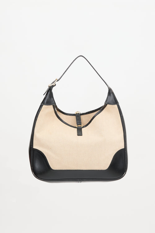 Hermès 1976 Toile Trim Bag