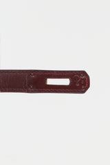 Hermès 1979 Rouge H Box Kelly Retourne 28 Bag