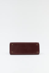 Hermès 1979 Rouge H Box Kelly Retourne 28 Bag