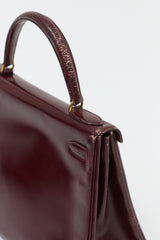 Hermès 1979 Rouge H Box Kelly Retourne 28 Bag