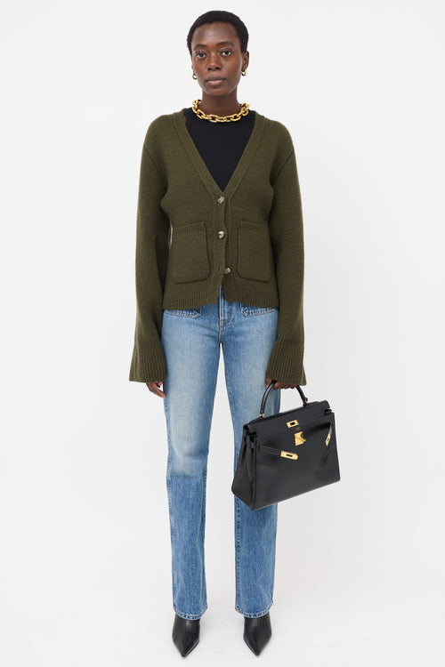 Hermès 1989 Box Kelly Retourne 32 Bag