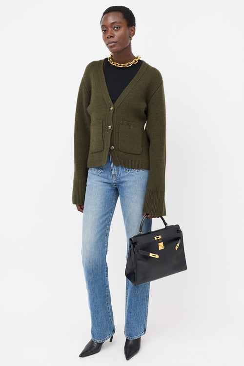 Hermès 1989 Box Kelly Retourne 32 Bag