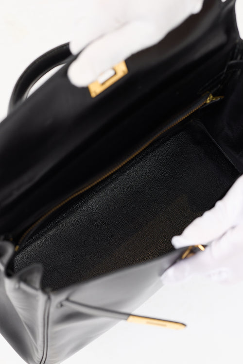 Hermès 1989 Box Kelly Retourne 32 Bag