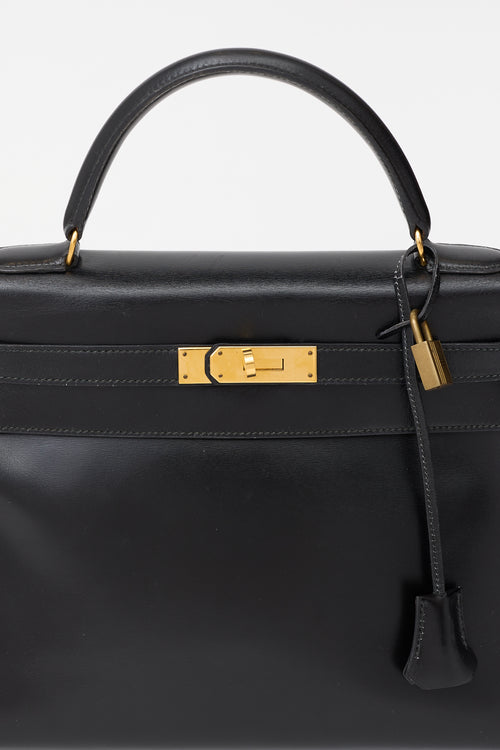 Hermès 1989 Box Kelly Retourne 32 Bag