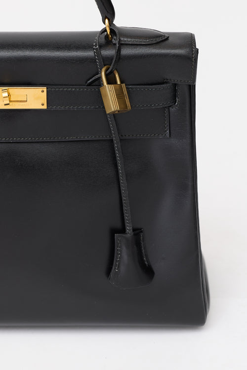 Hermès 1989 Box Kelly Retourne 32 Bag