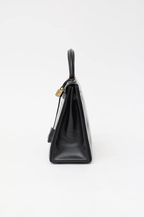 Hermès 1989 Box Kelly Retourne 32 Bag