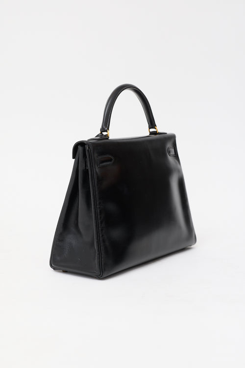 Hermès 1989 Box Kelly Retourne 32 Bag