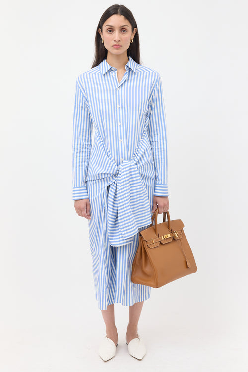 Hermès 1994 HAC Gold Courchevel Birkin 32 Bag