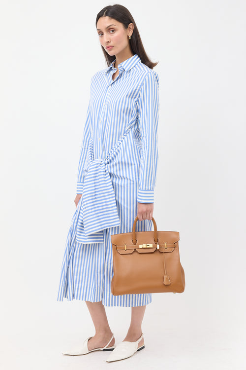 Hermès 1994 HAC Gold Courchevel Birkin 32 Bag