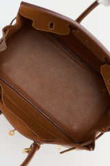 Hermès 1994 Gold Courchevel Birkin 35 Bag