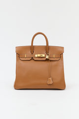 Hermès 1994 HAC Gold Courchevel Birkin 32 Bag
