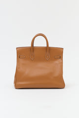 Hermès 1994 HAC Gold Courchevel Birkin 32 Bag